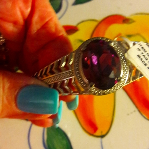 💜Amythyst cuff. - Picture 2 of 4